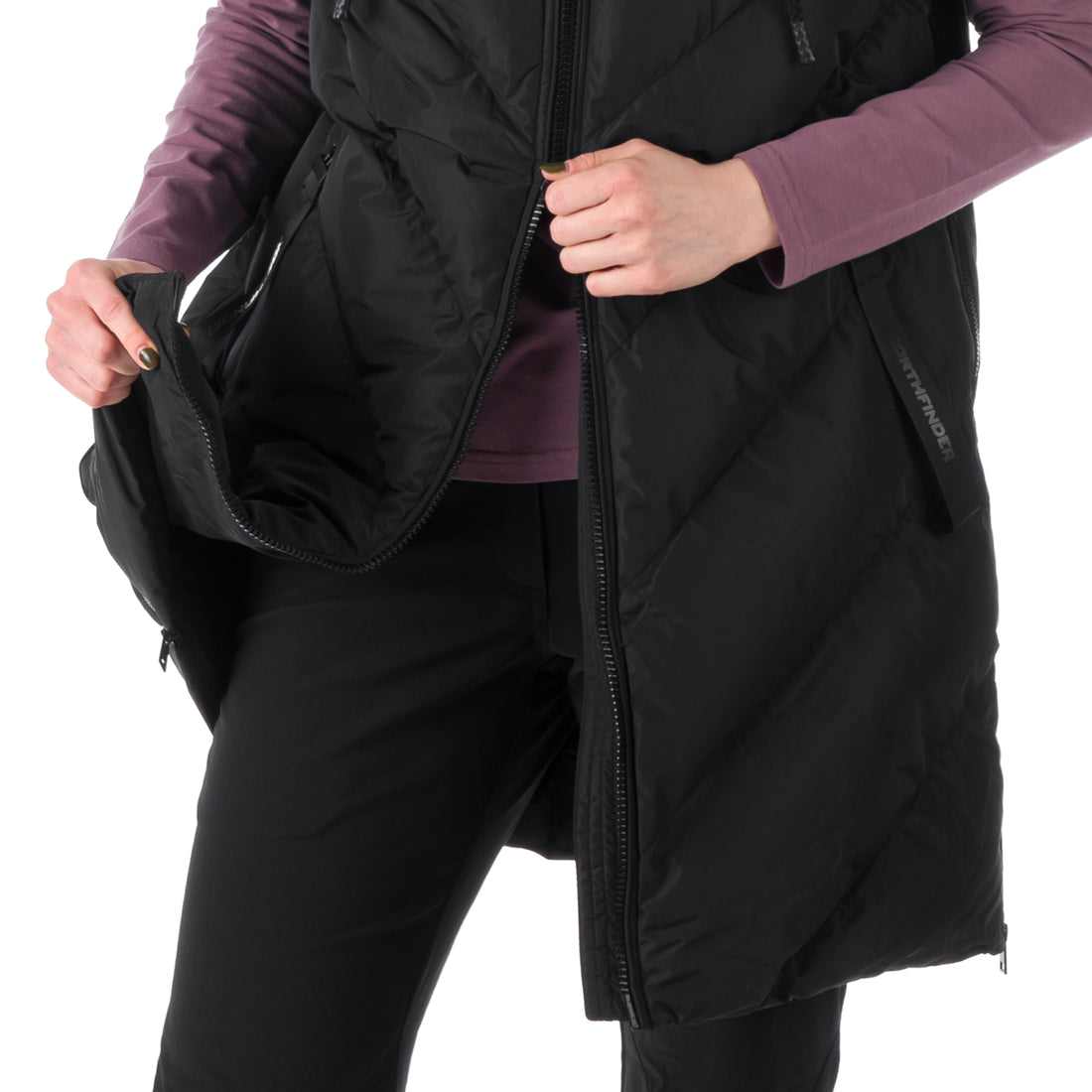 VE-4432SP women's casual trendy like down vest ISIS