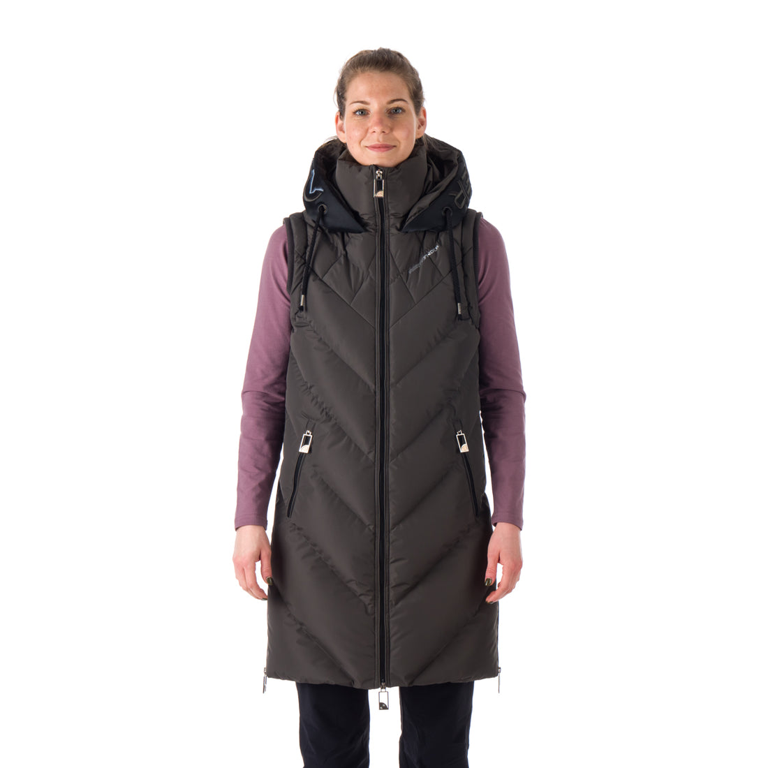 VE-4432SP women's casual trendy like down vest ISIS
