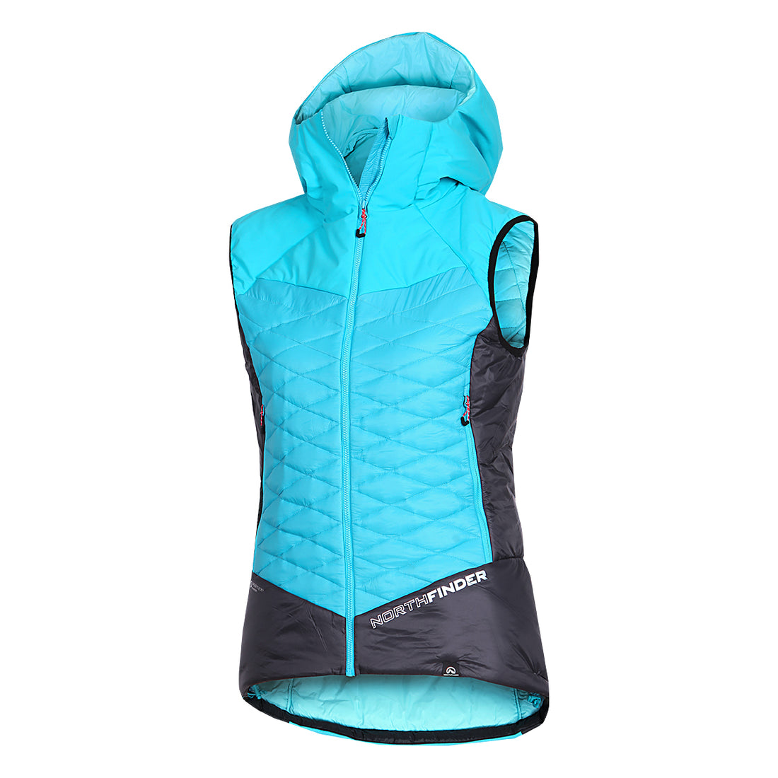 VE-44451SKP women's ski-touring vest padded Primaloft® Gold JAVOROVA
