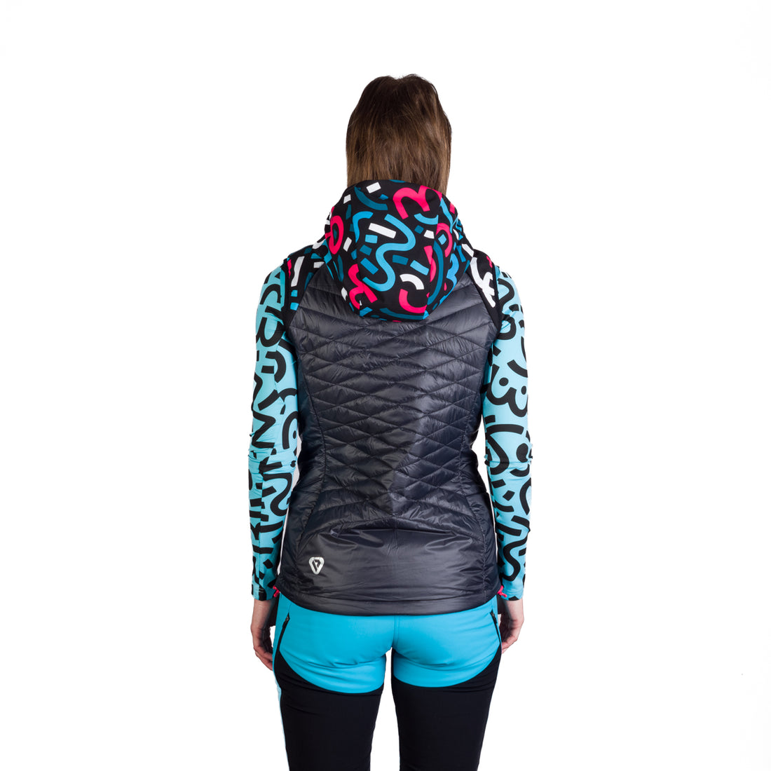 VE-44451SKP women's ski-touring vest padded Primaloft® Gold JAVOROVA