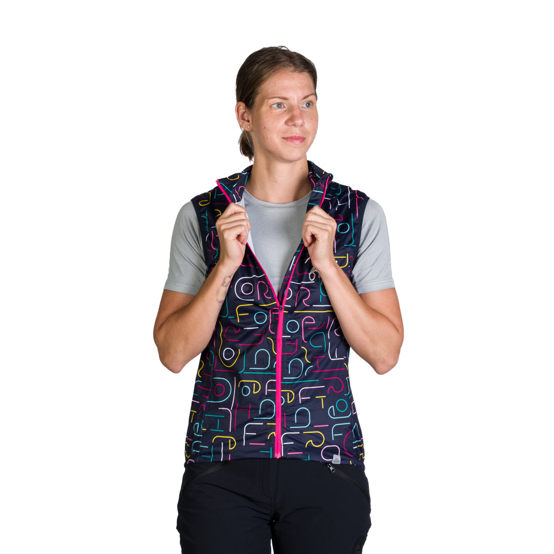 VE-4445MB women's hybrid vest bike 2,5L MAKENNA