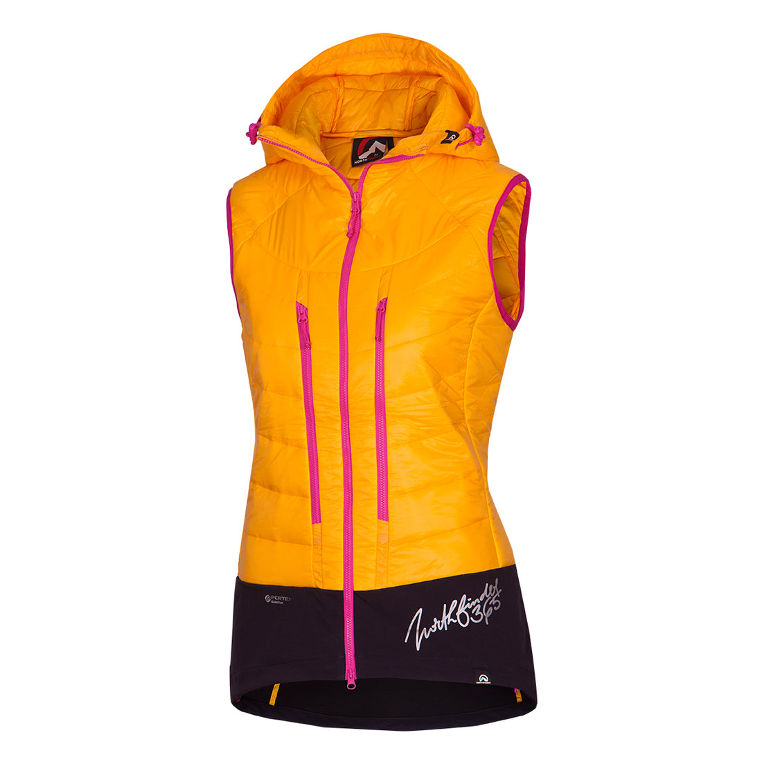 VE-4445SKP women's ski-touring vest padded Primaloft Gold JAVOROVA