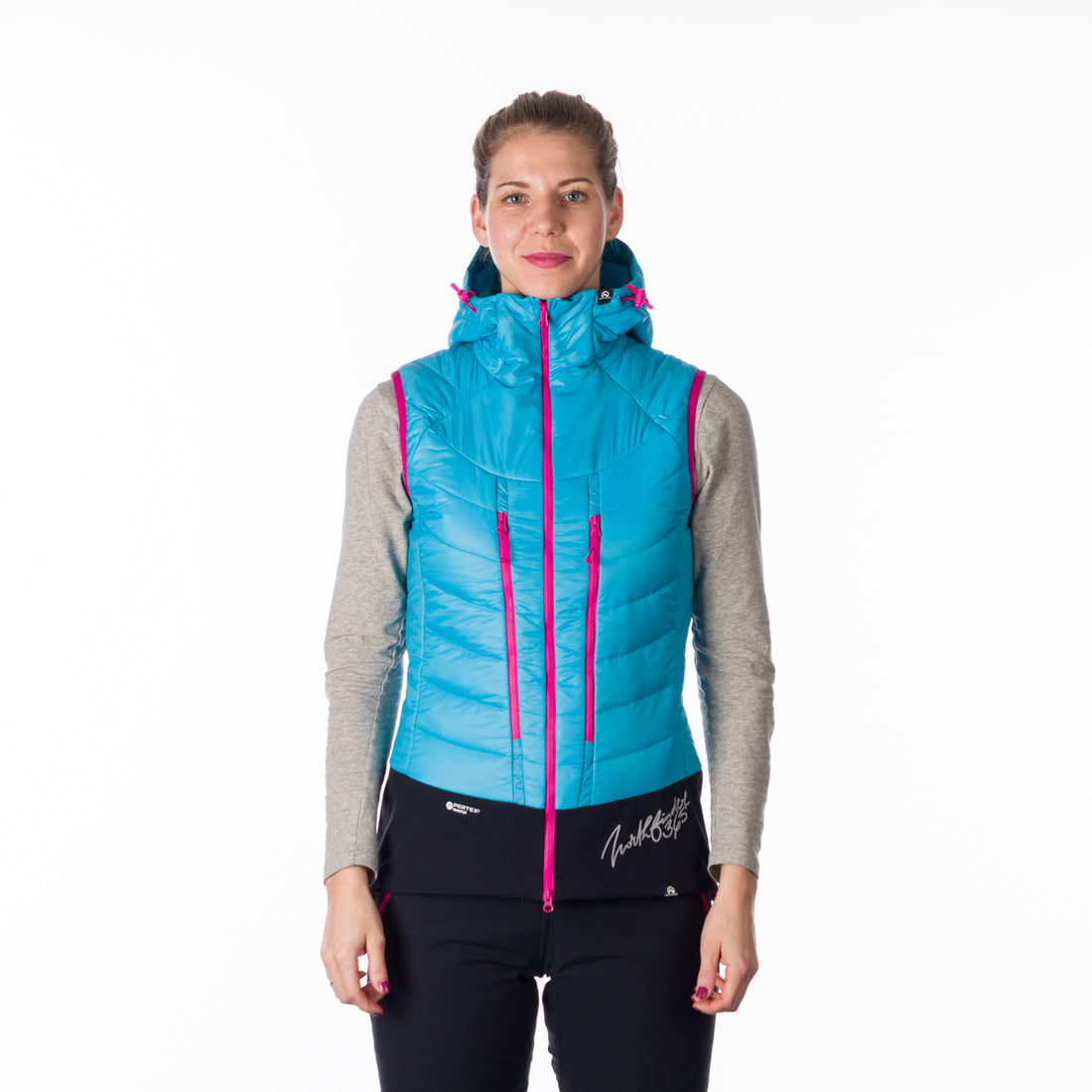 VE-4445SKP women's ski-touring vest padded Primaloft Gold JAVOROVA