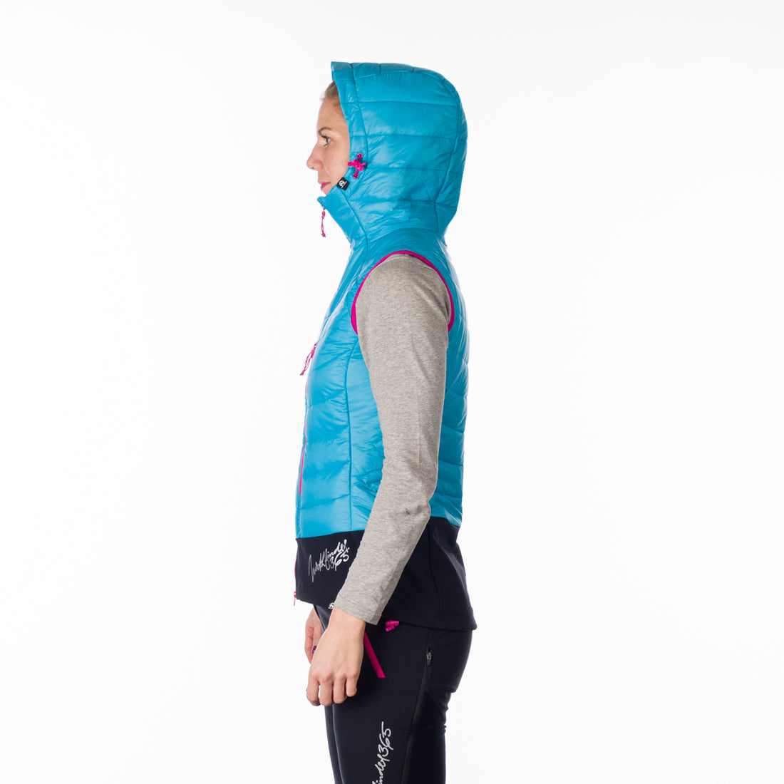VE-4445SKP women's ski-touring vest padded Primaloft Gold JAVOROVA
