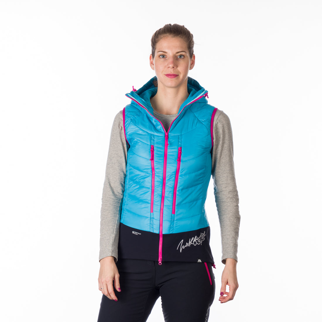 VE-4445SKP women's ski-touring vest padded Primaloft Gold JAVOROVA