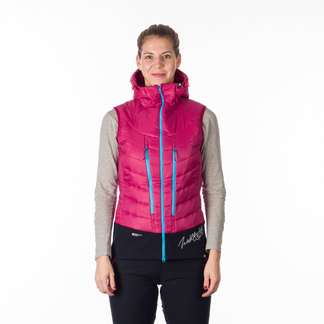 VE-4445SKP women's ski-touring vest padded Primaloft Gold JAVOROVA
