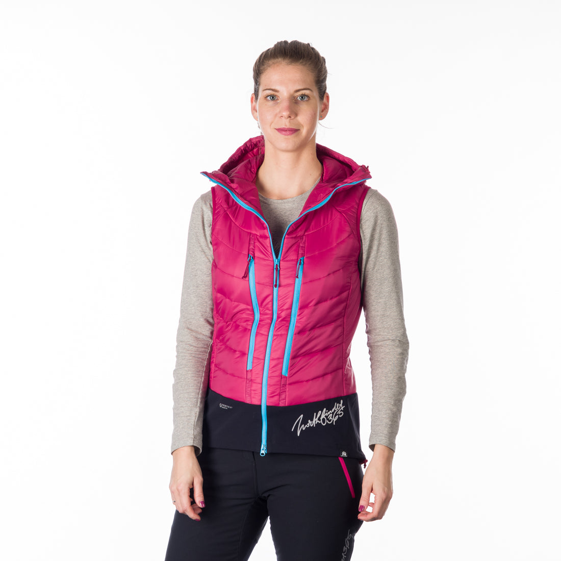 VE-4445SKP women's ski-touring vest padded Primaloft Gold JAVOROVA