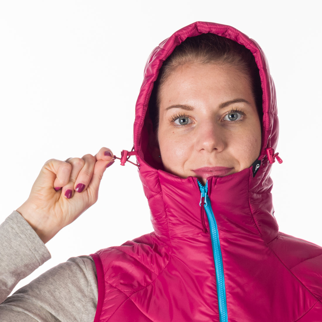 VE-4445SKP women's ski-touring vest padded Primaloft Gold JAVOROVA