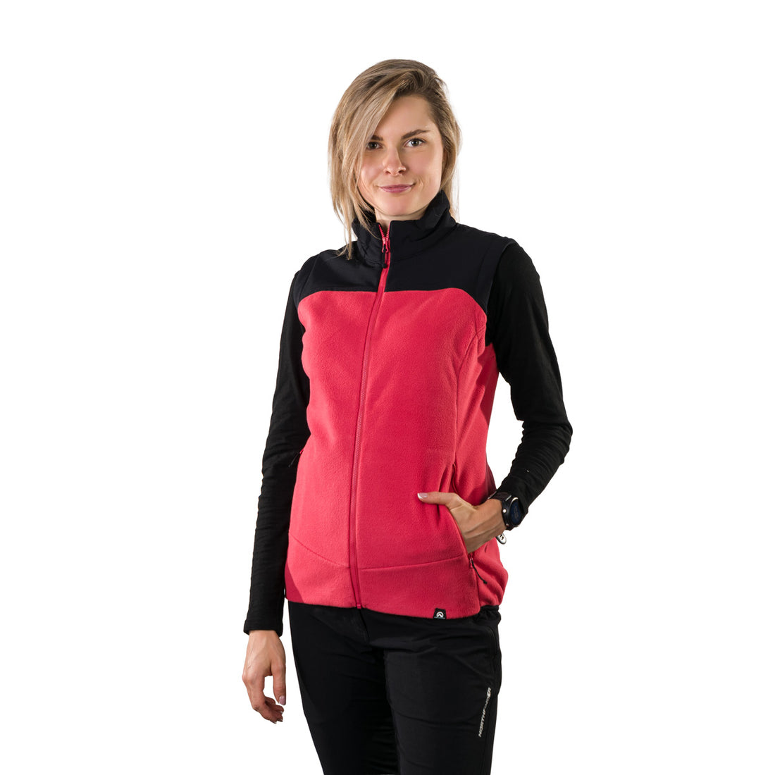 VE-4450OR women's fleece vest EVELIN