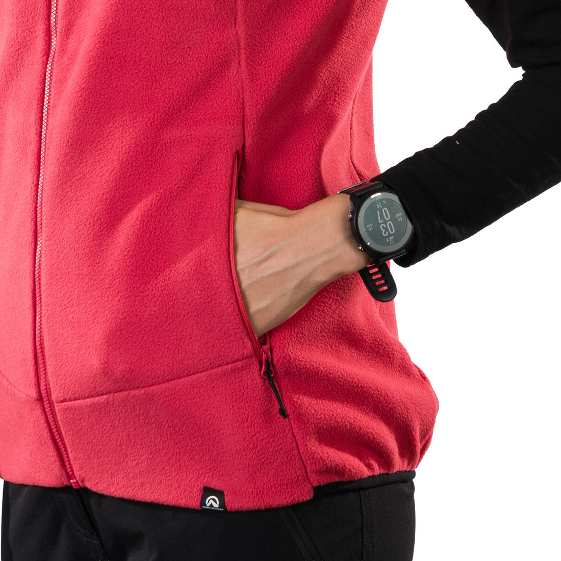 VE-4450OR women's fleece vest EVELIN