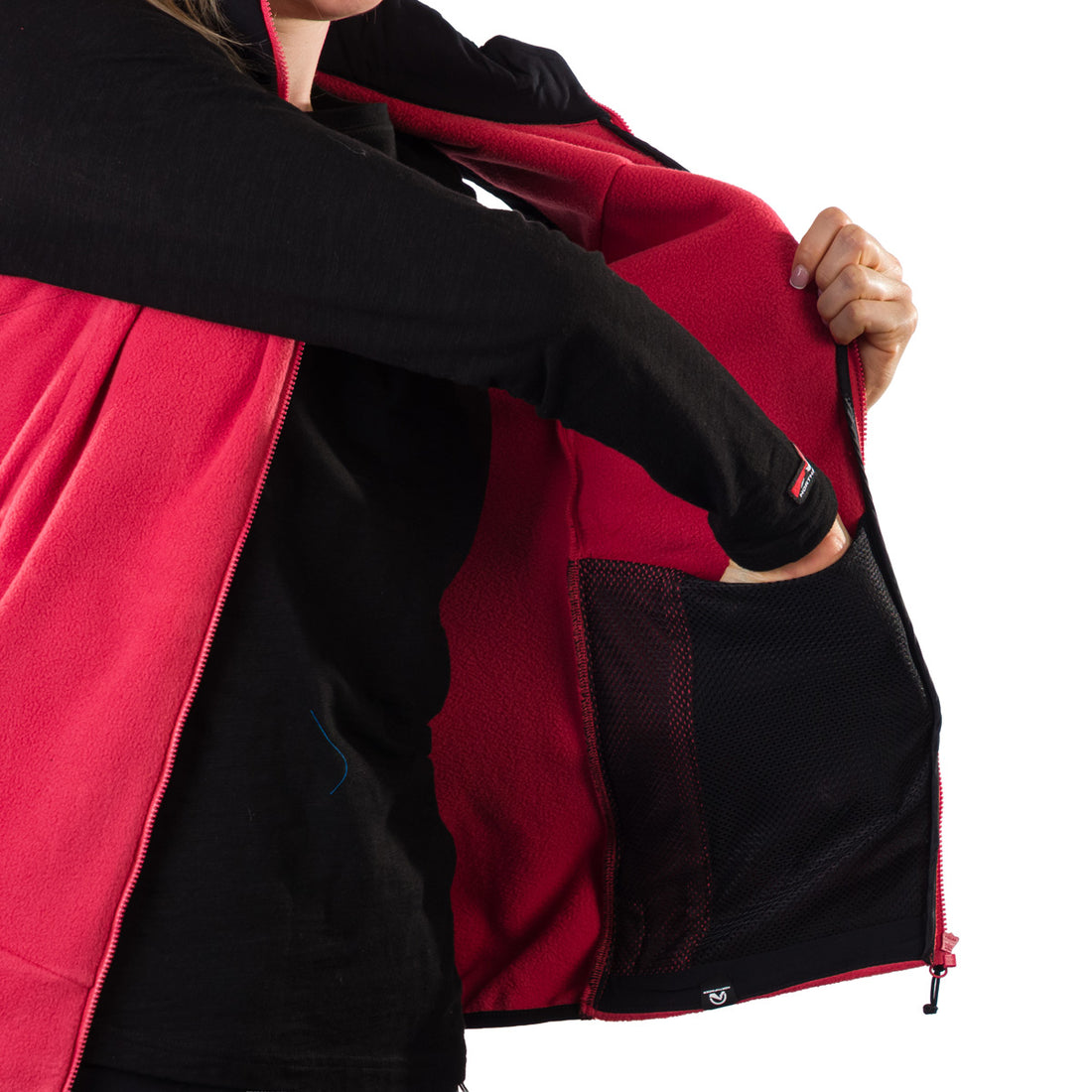 VE-4450OR women's fleece vest EVELIN