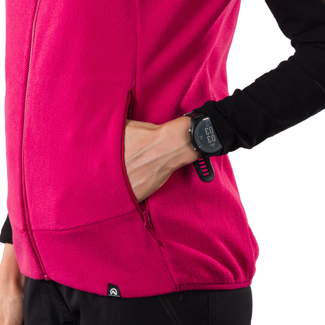 VE-4450OR women's fleece vest EVELIN