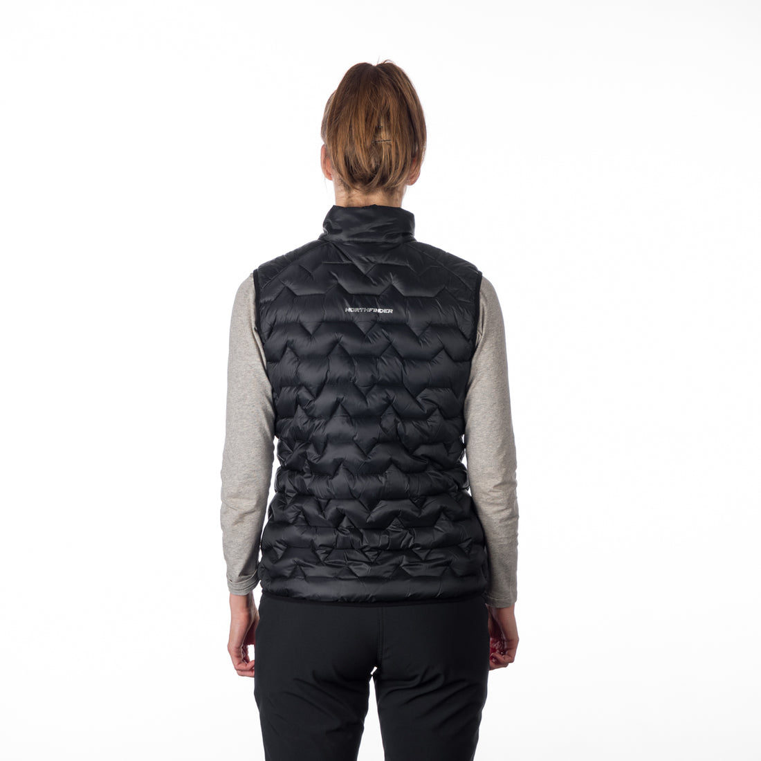 VE-4461OR women's outdoor like down vest insulated FERN