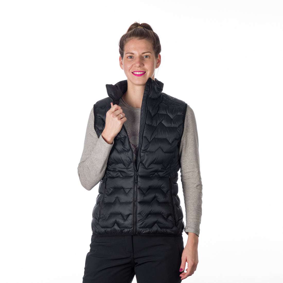 VE-4461OR women's outdoor like down vest insulated FERN