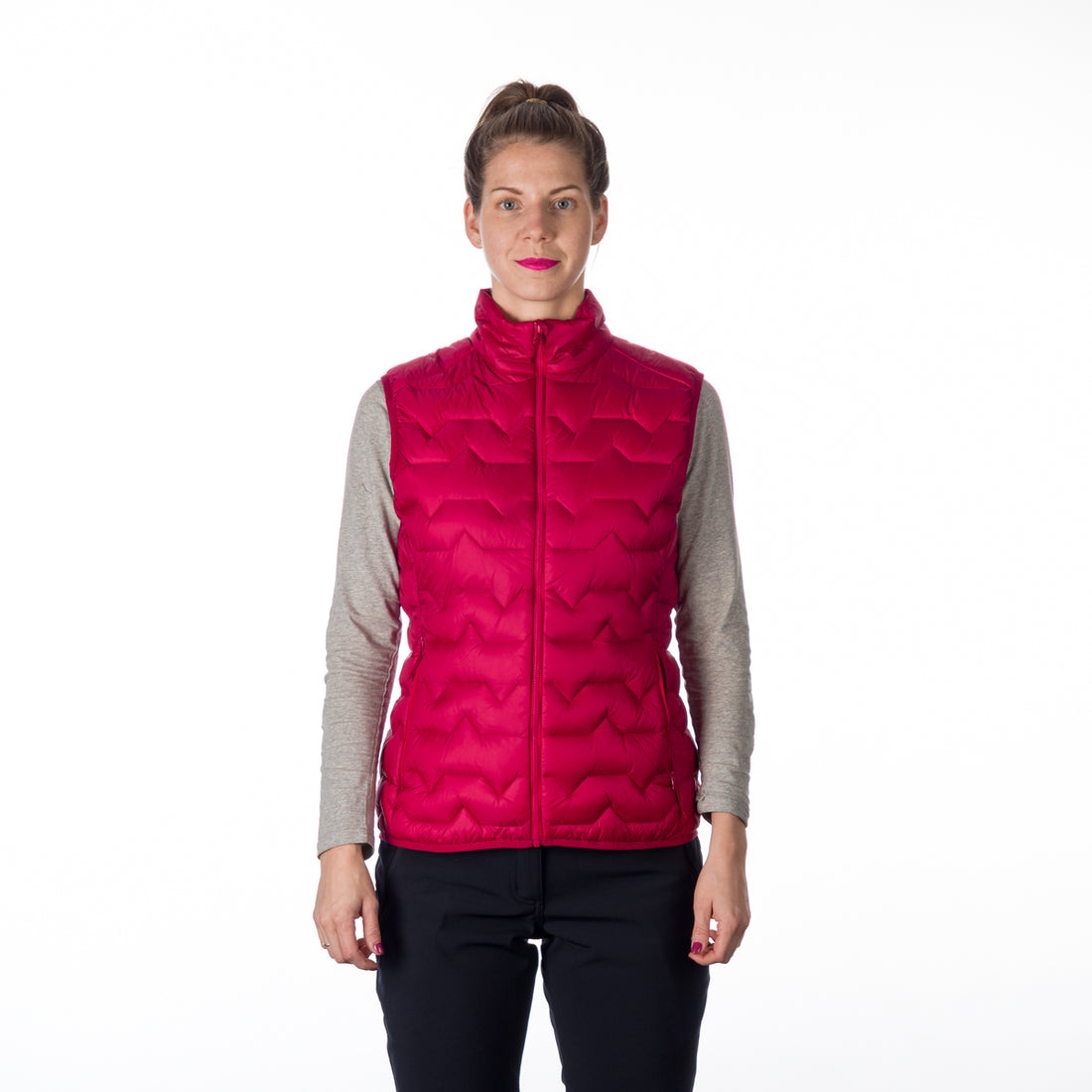 VE-4461OR women's outdoor like down vest insulated FERN