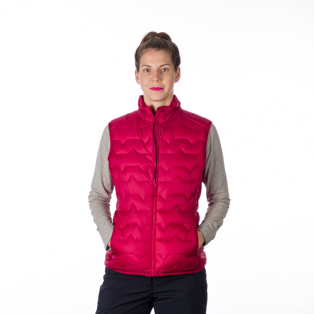 VE-4461OR women's outdoor like down vest insulated FERN