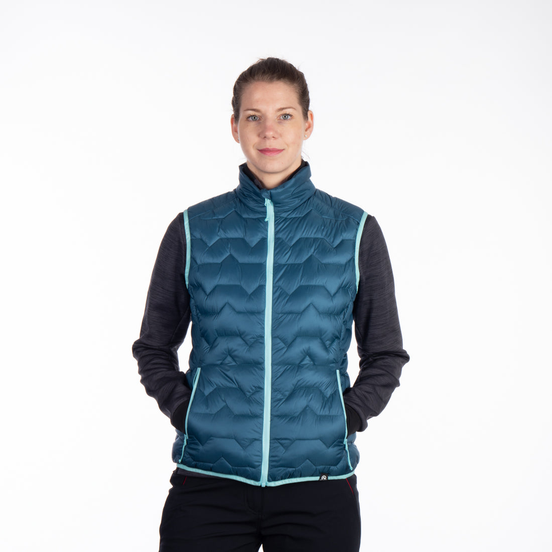 VE-4461OR women's outdoor like down vest insulated FERN