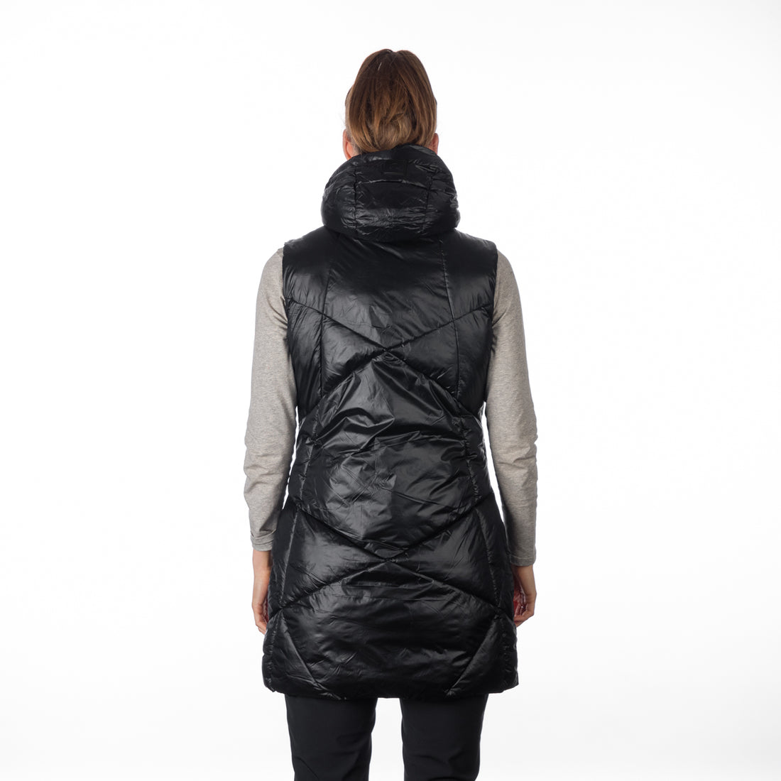 VE-4464SP women's casual trendy like down vest ROSEMARY