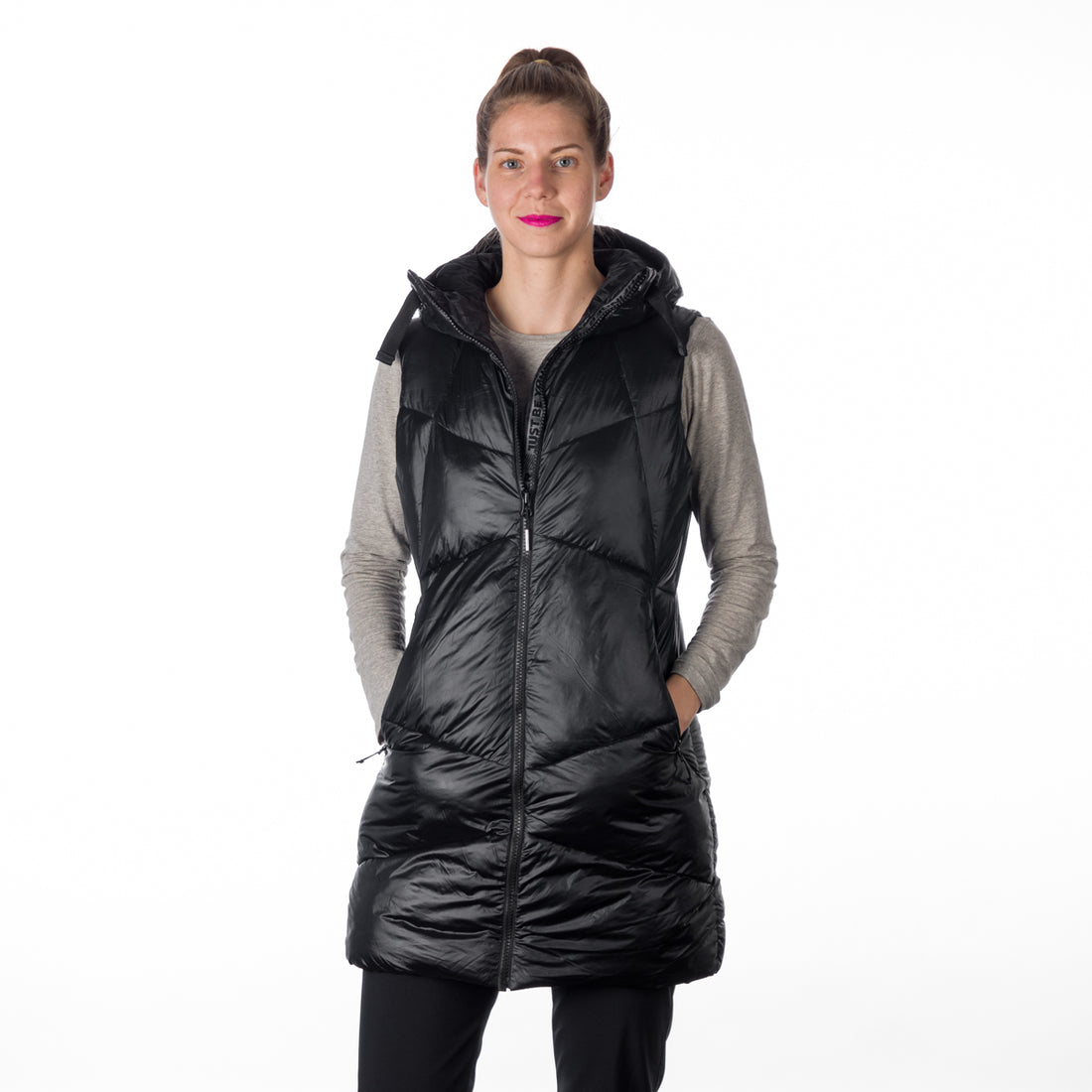 VE-4464SP women's casual trendy like down vest ROSEMARY