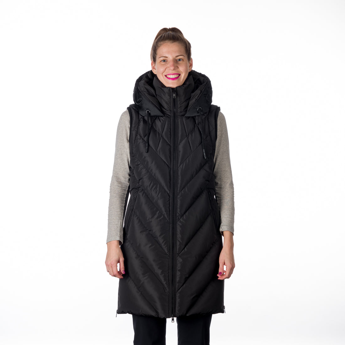 VE-4465SP women's casual trendy like down vest VELDA