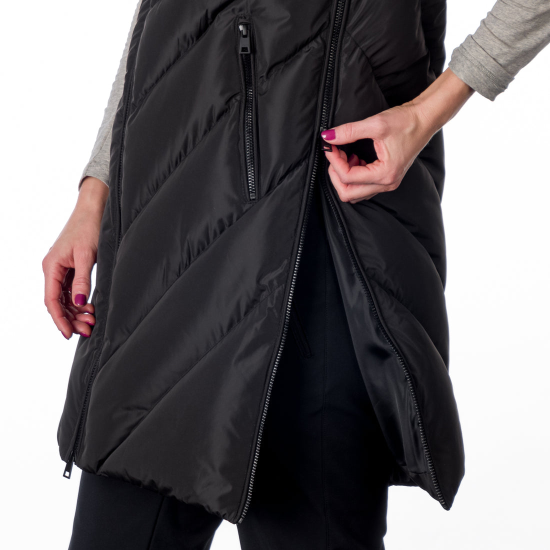 VE-4465SP women's casual trendy like down vest VELDA