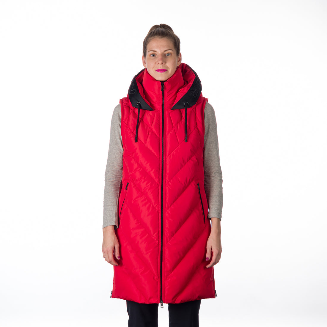 VE-4465SP women's casual trendy like down vest VELDA