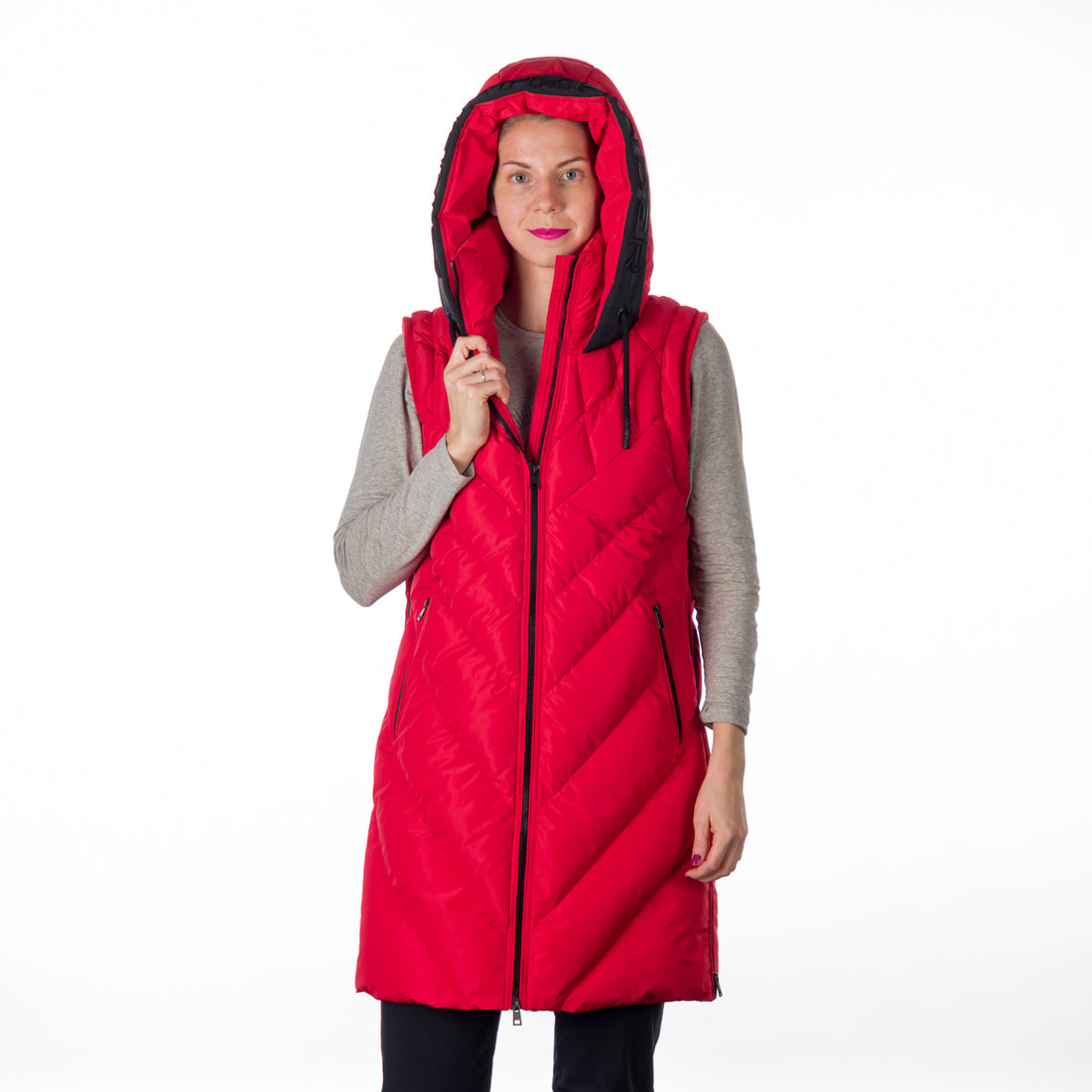 VE-4465SP women's casual trendy like down vest VELDA