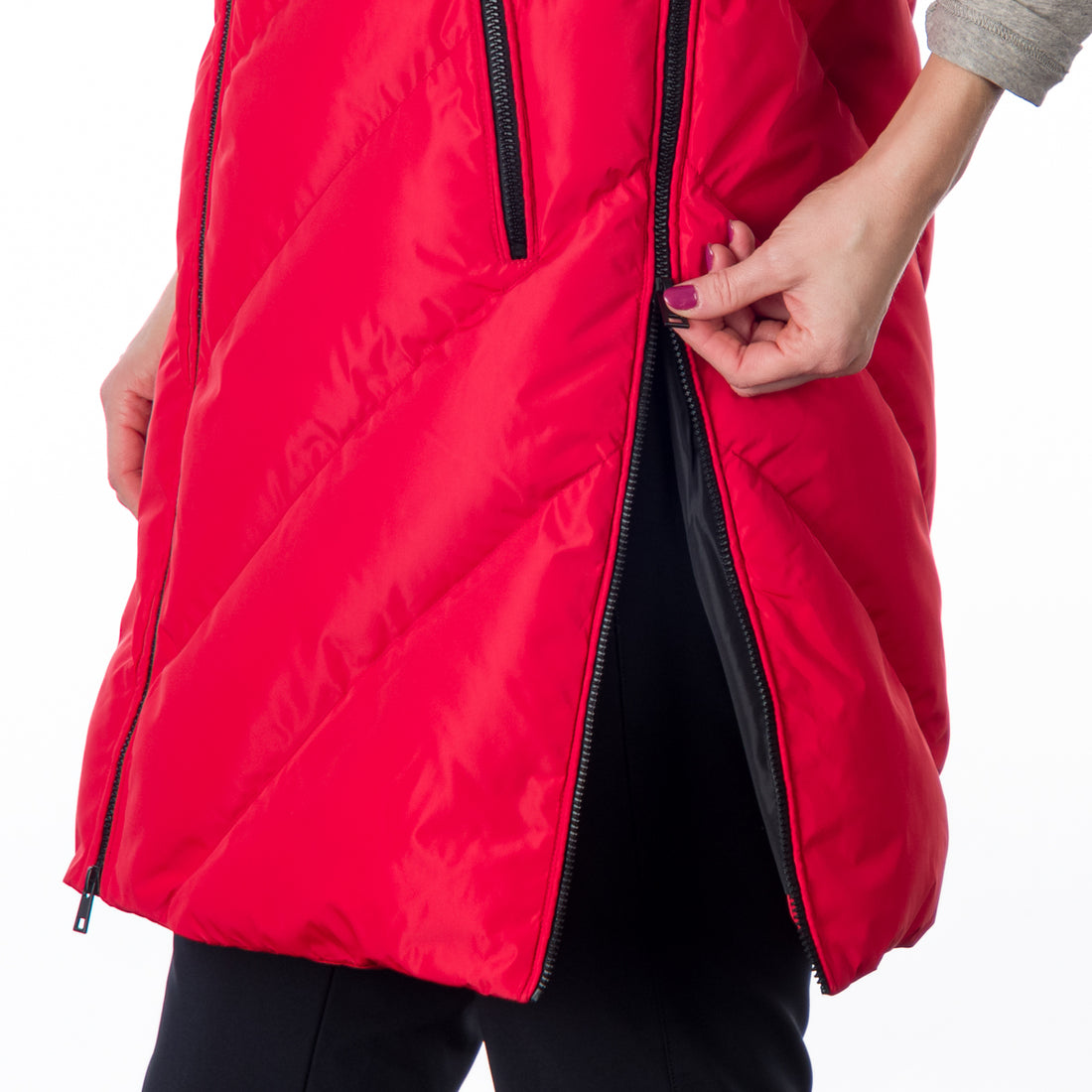 VE-4465SP women's casual trendy like down vest VELDA