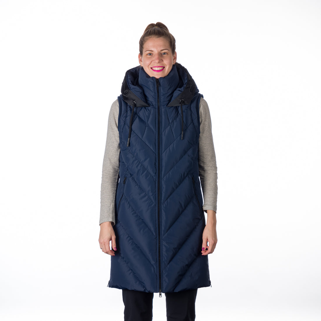 VE-4465SP women's casual trendy like down vest VELDA