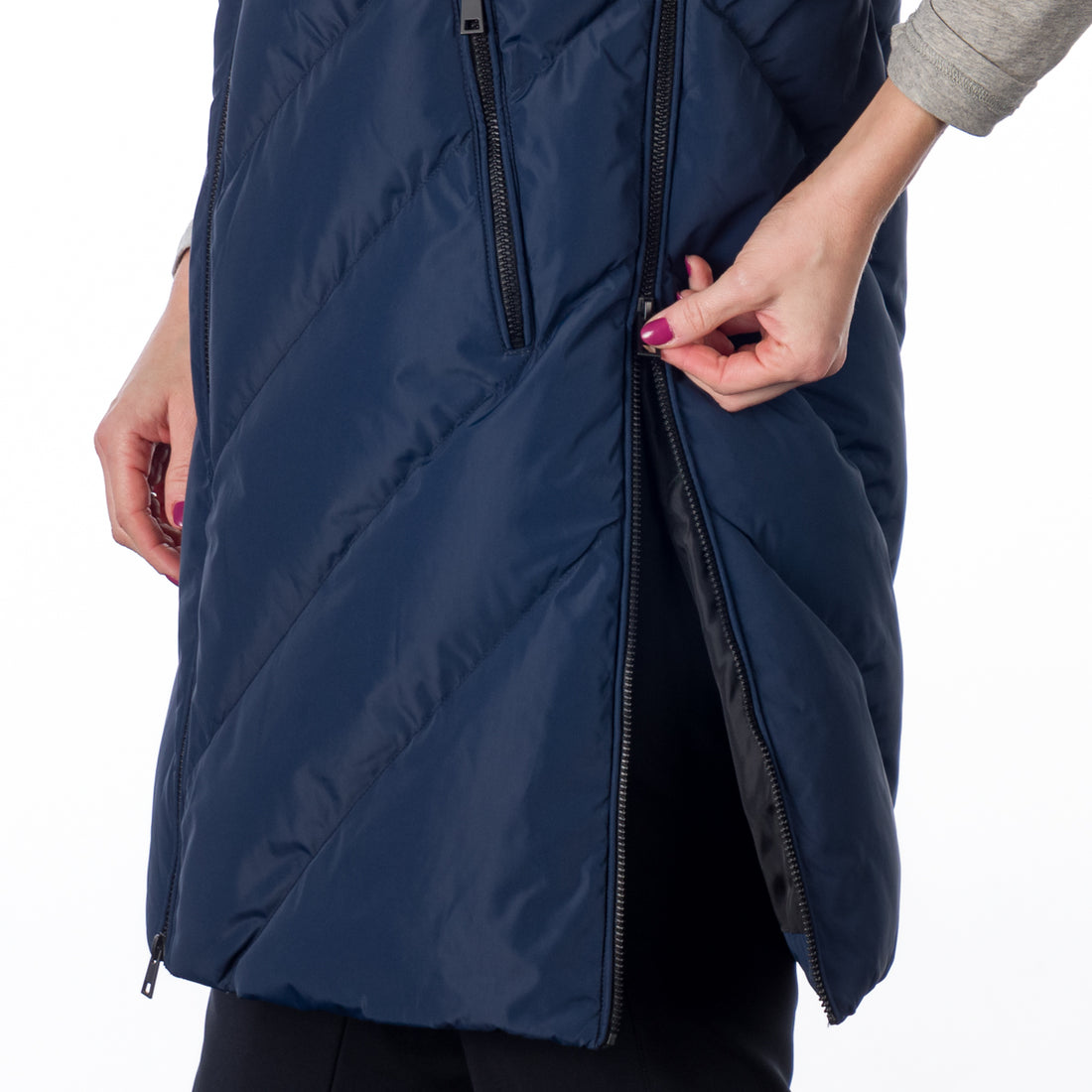 VE-4465SP women's casual trendy like down vest VELDA