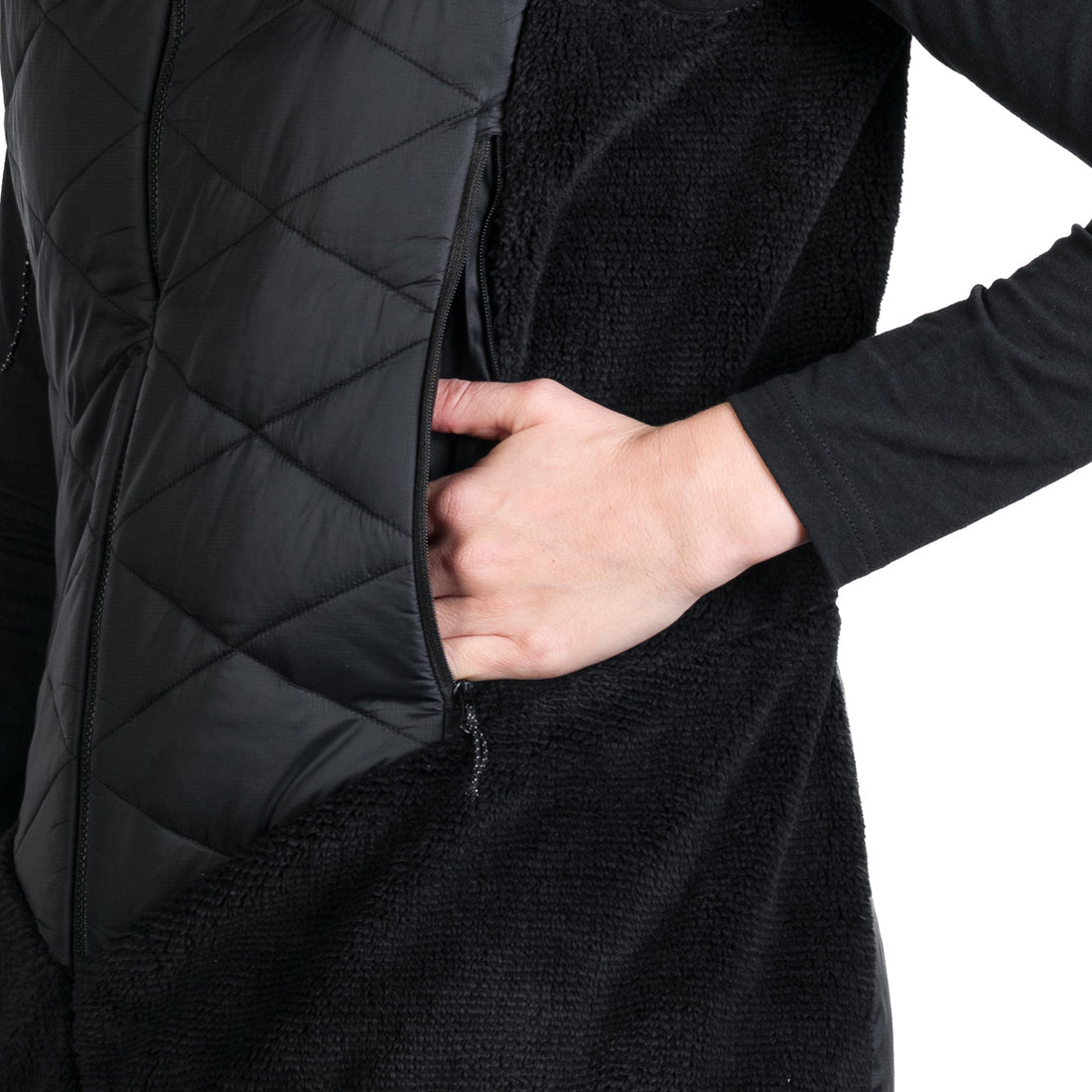 VE-4475OR women's combined outdoor insulated vest MARIANNE