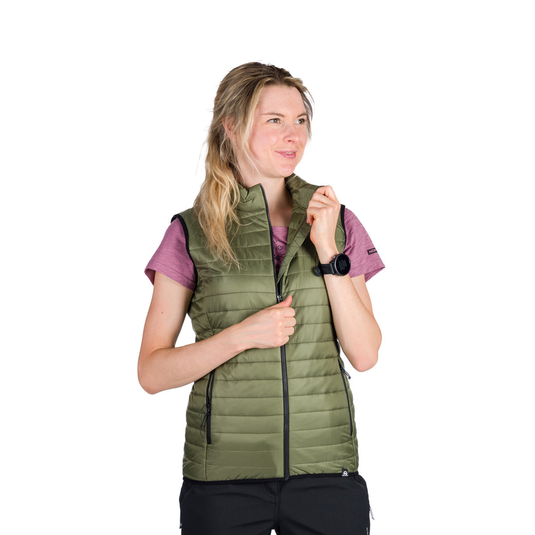 VE-4490OR women's light active insulated vest SAMANTHA