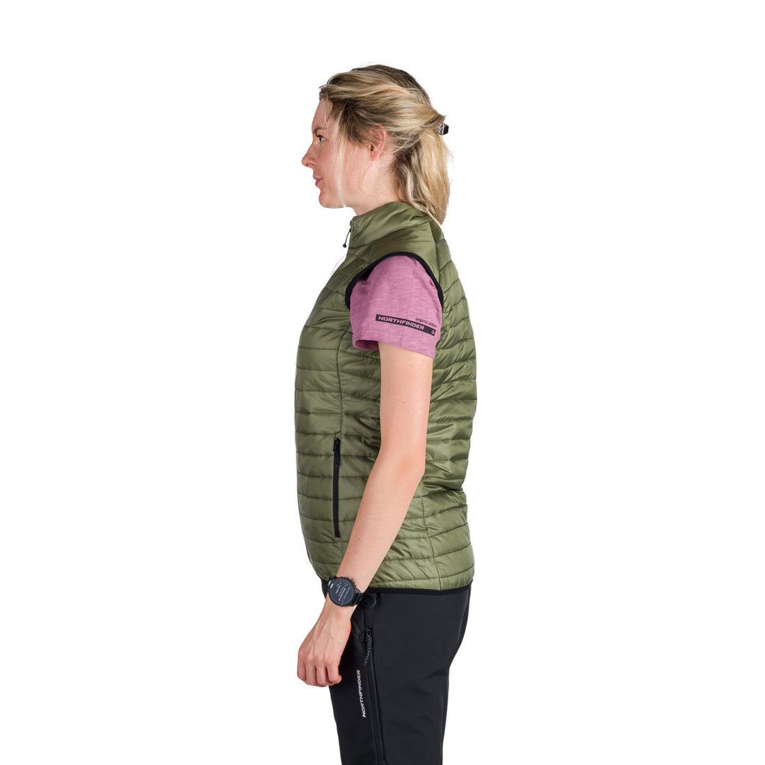 VE-4490OR women's light active insulated vest SAMANTHA