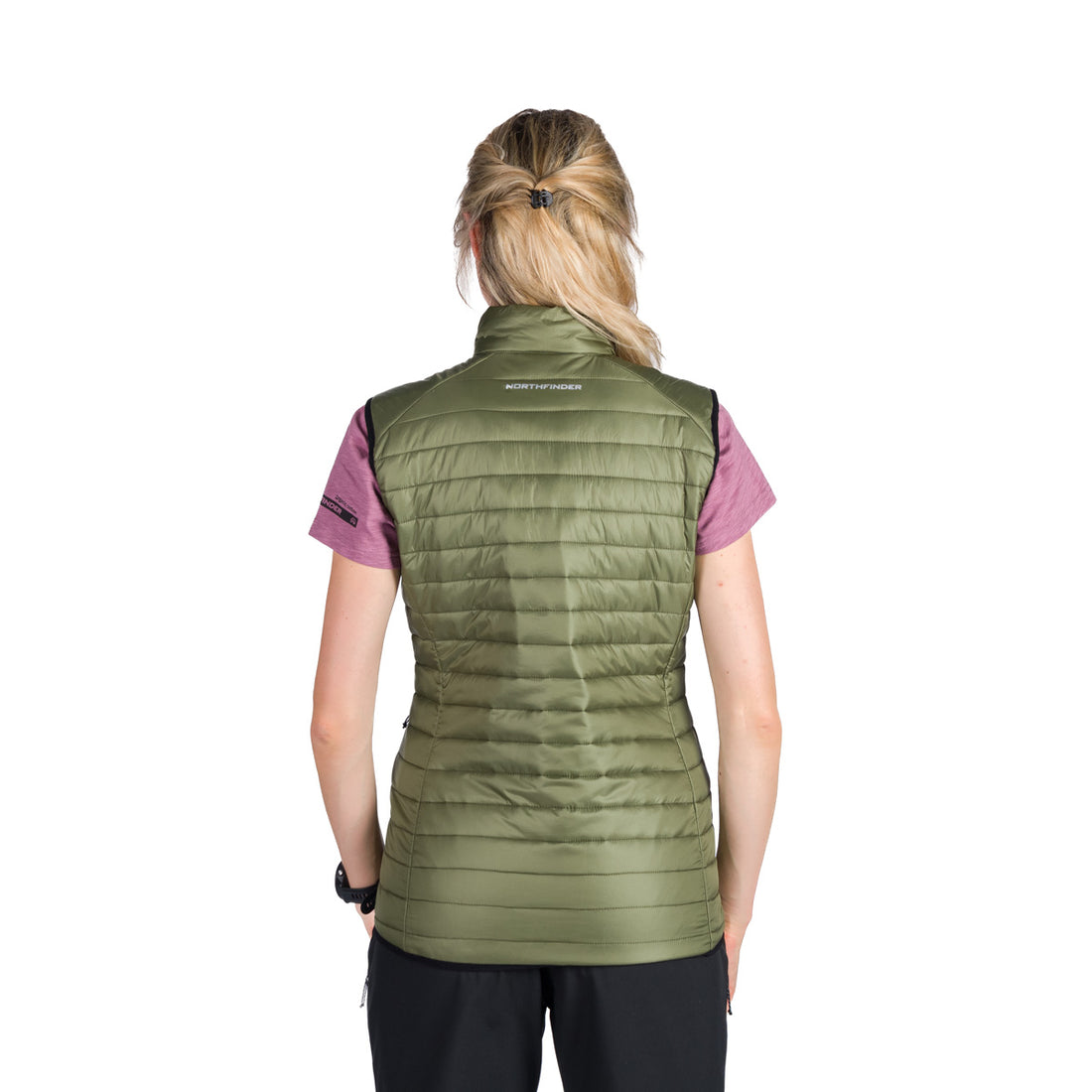 VE-4490OR women's light active insulated vest SAMANTHA