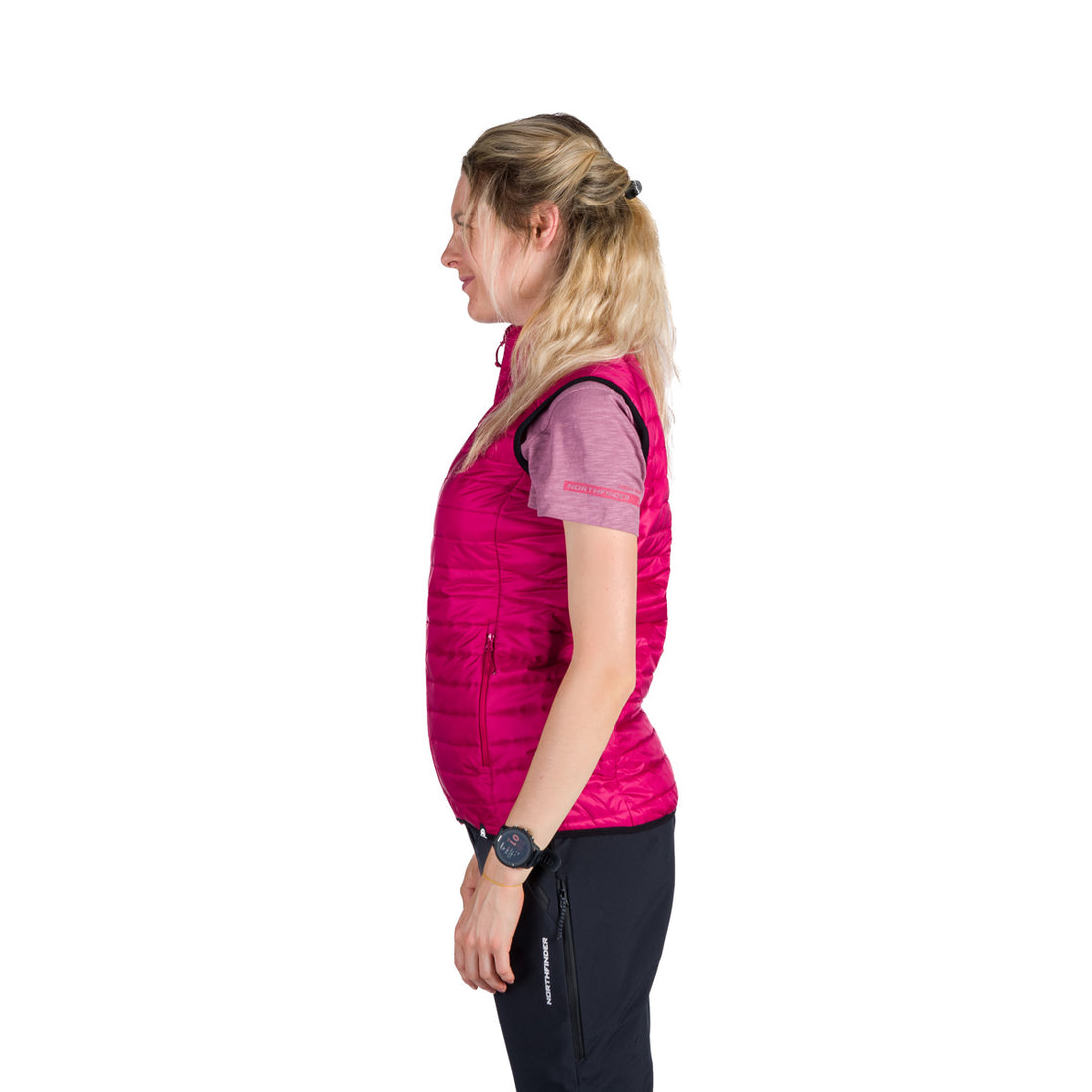 VE-4490OR women's light active insulated vest SAMANTHA