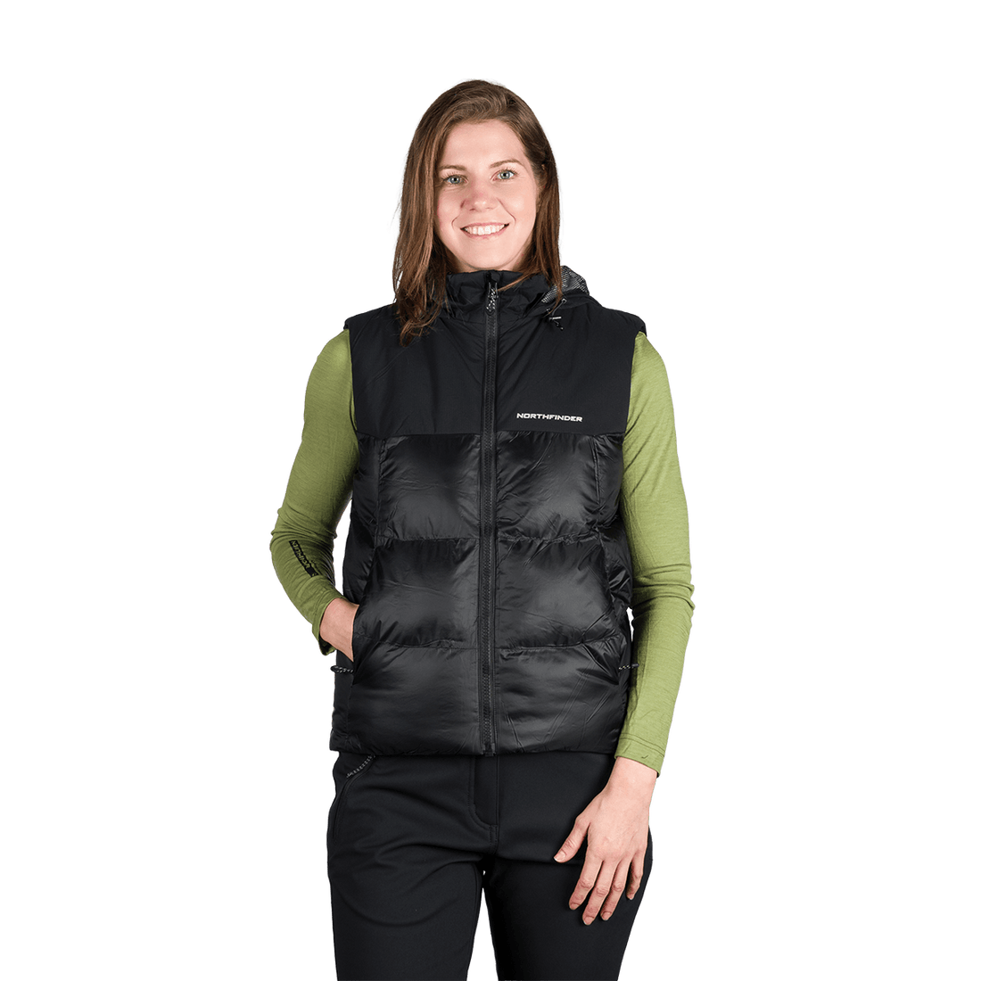 VE-4500OR women's outdoor insulated vest SHANNA