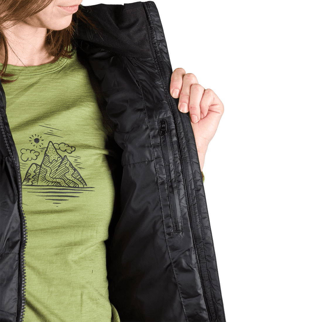 VE-4500OR women's outdoor insulated vest SHANNA