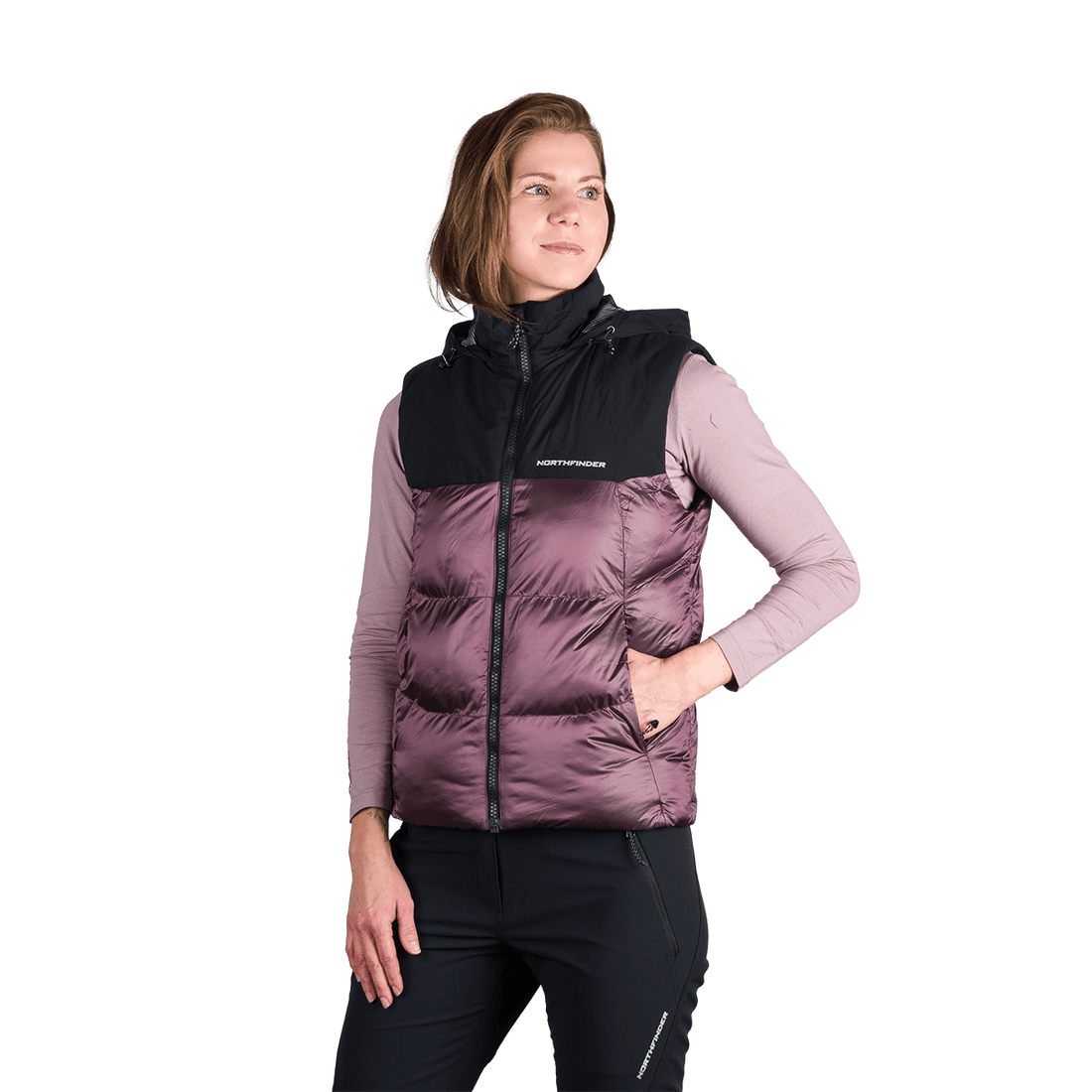 VE-4500OR women's outdoor insulated vest SHANNA