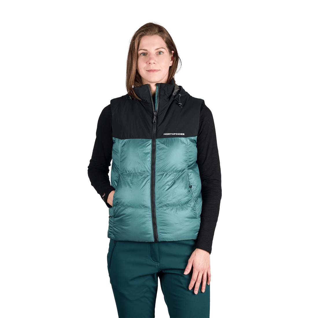 VE-4500OR women's outdoor insulated vest SHANNA