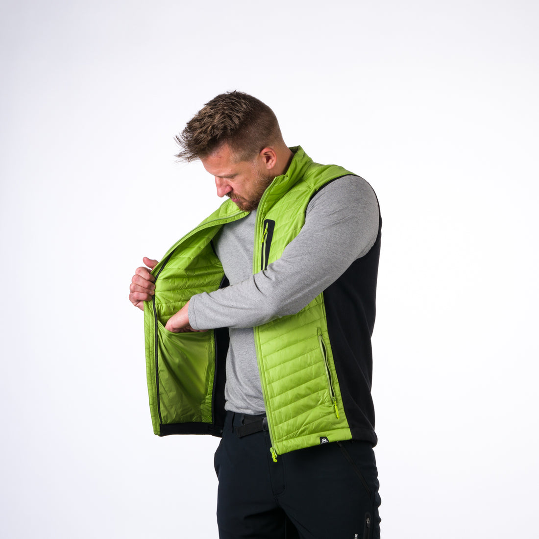 VE-5000OR men's outdoor style vest primaloft® ZAYNA