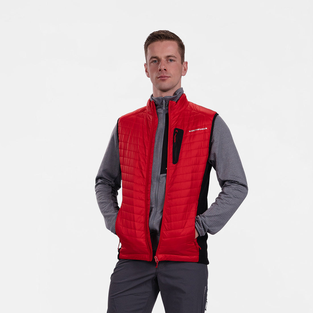 VE-5000OR men's outdoor style vest primaloft® ZAYNA