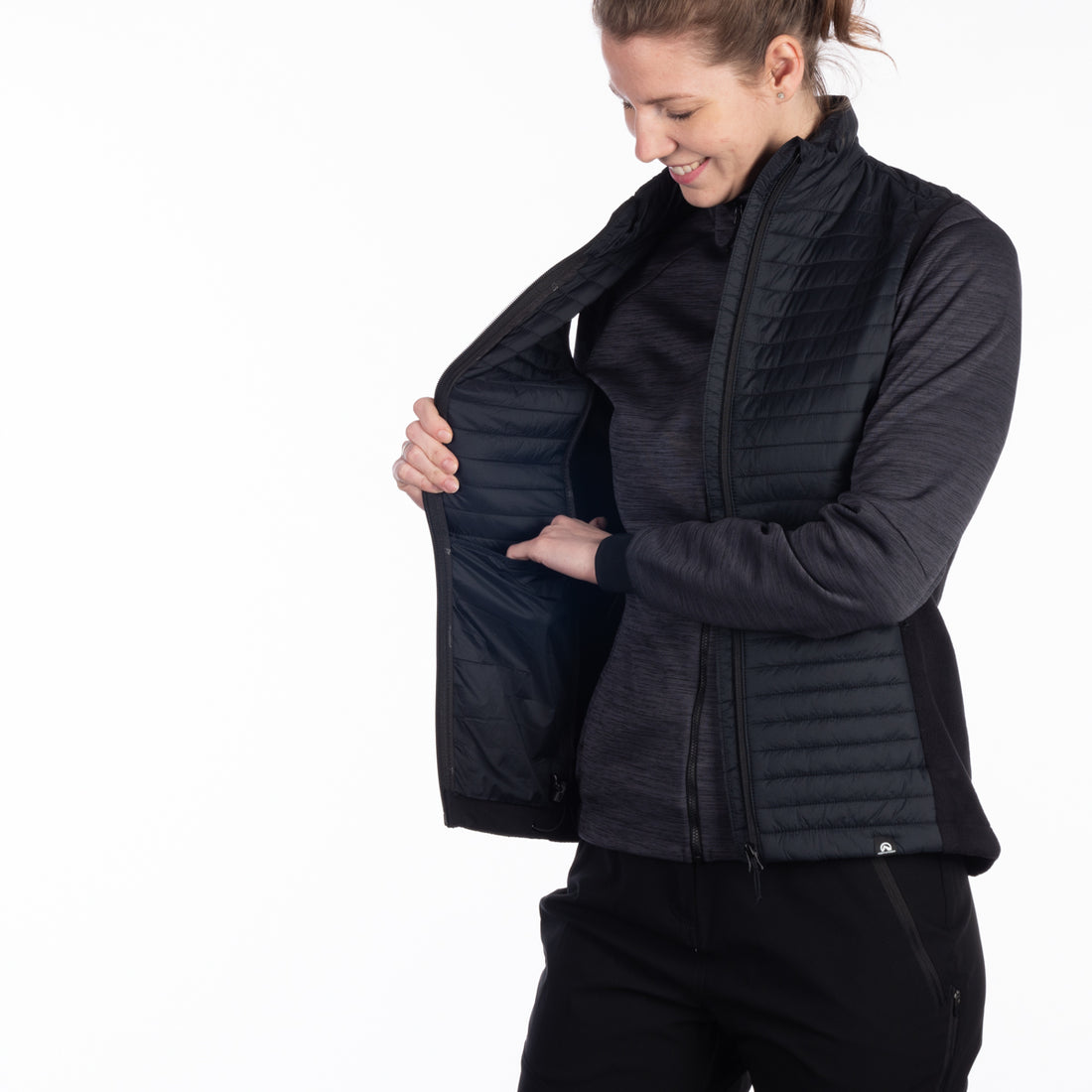 VE-60001OR women's  outdoor style vest PrimaLoft  KIERA