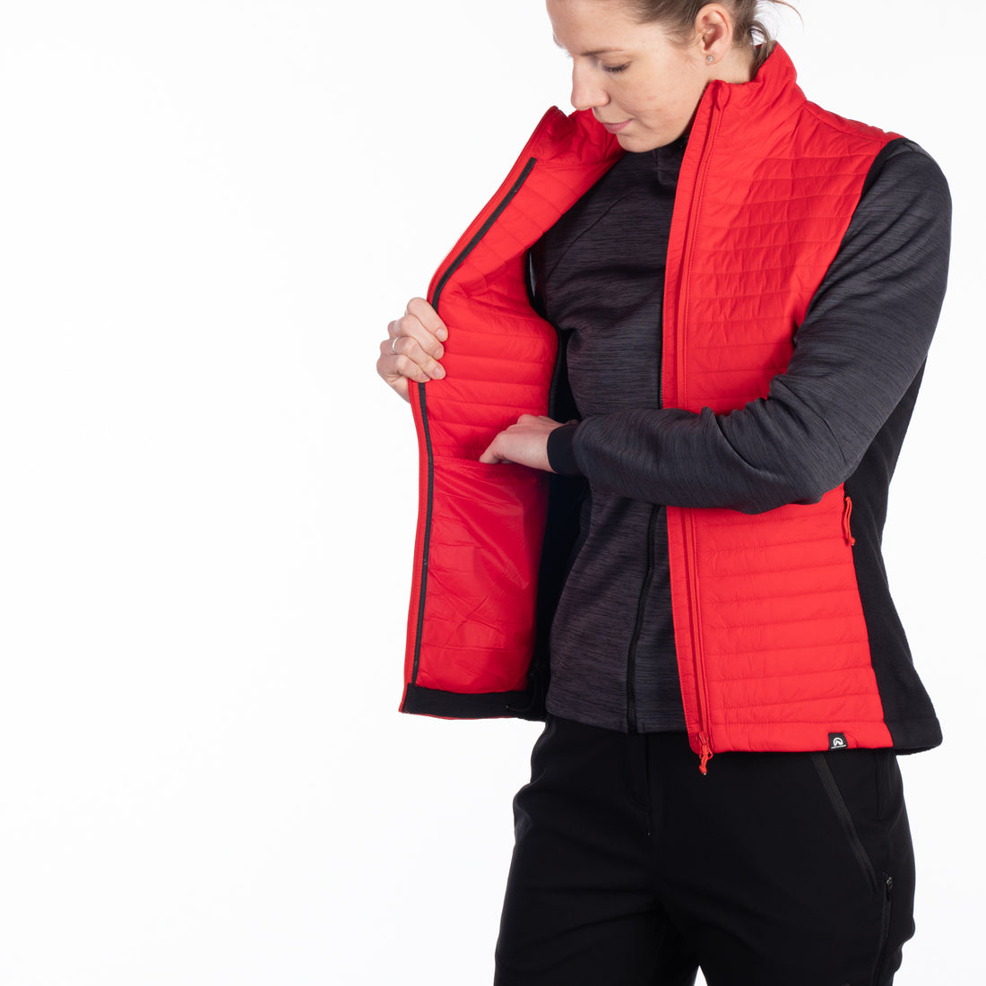 VE-60001OR women's  outdoor style vest PrimaLoft  KIERA