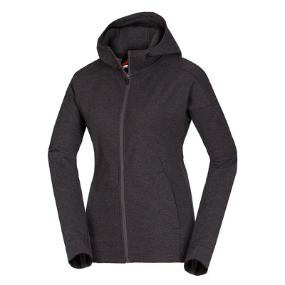 Women's active sweatshirt full zip EMILEE