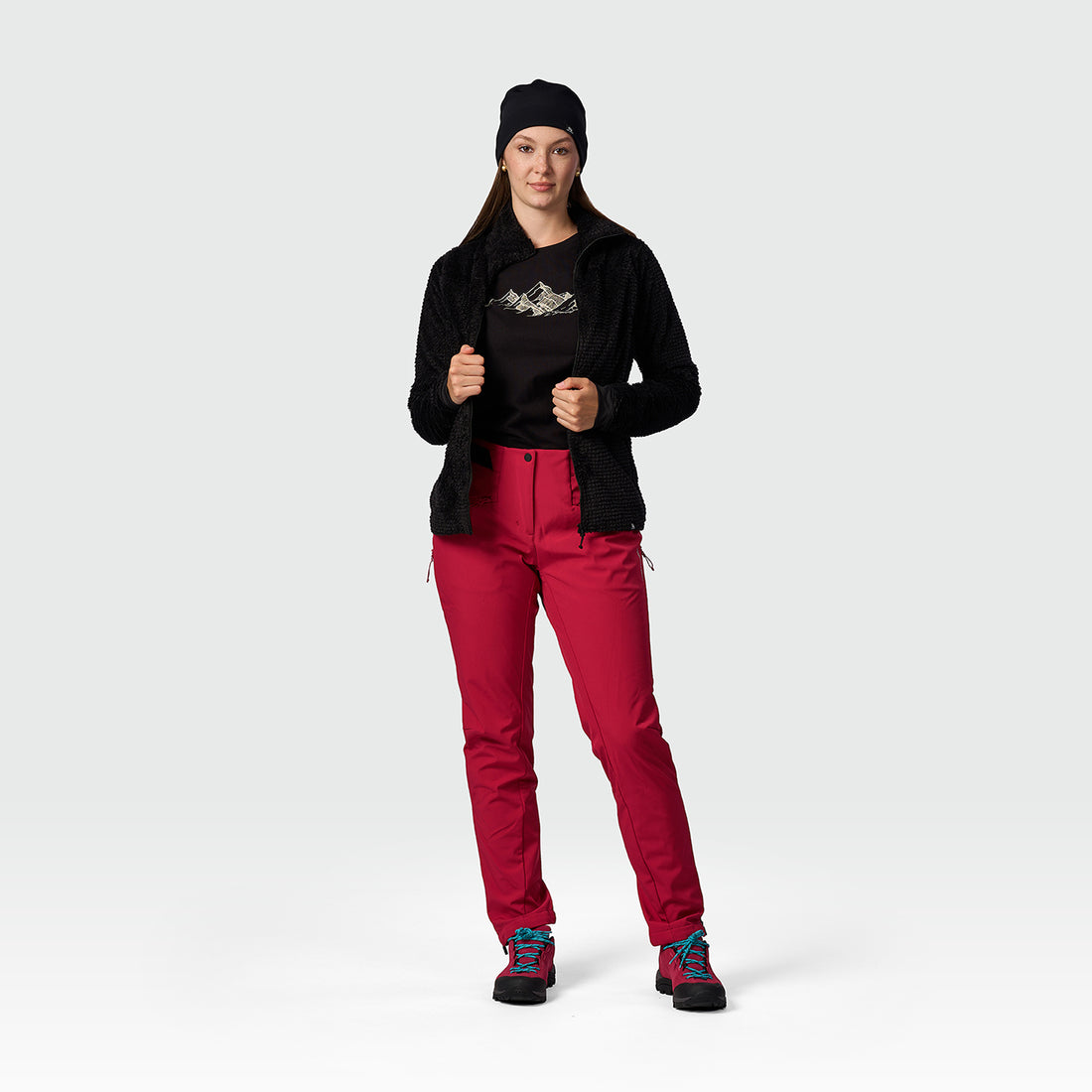 women's fleece active sweater