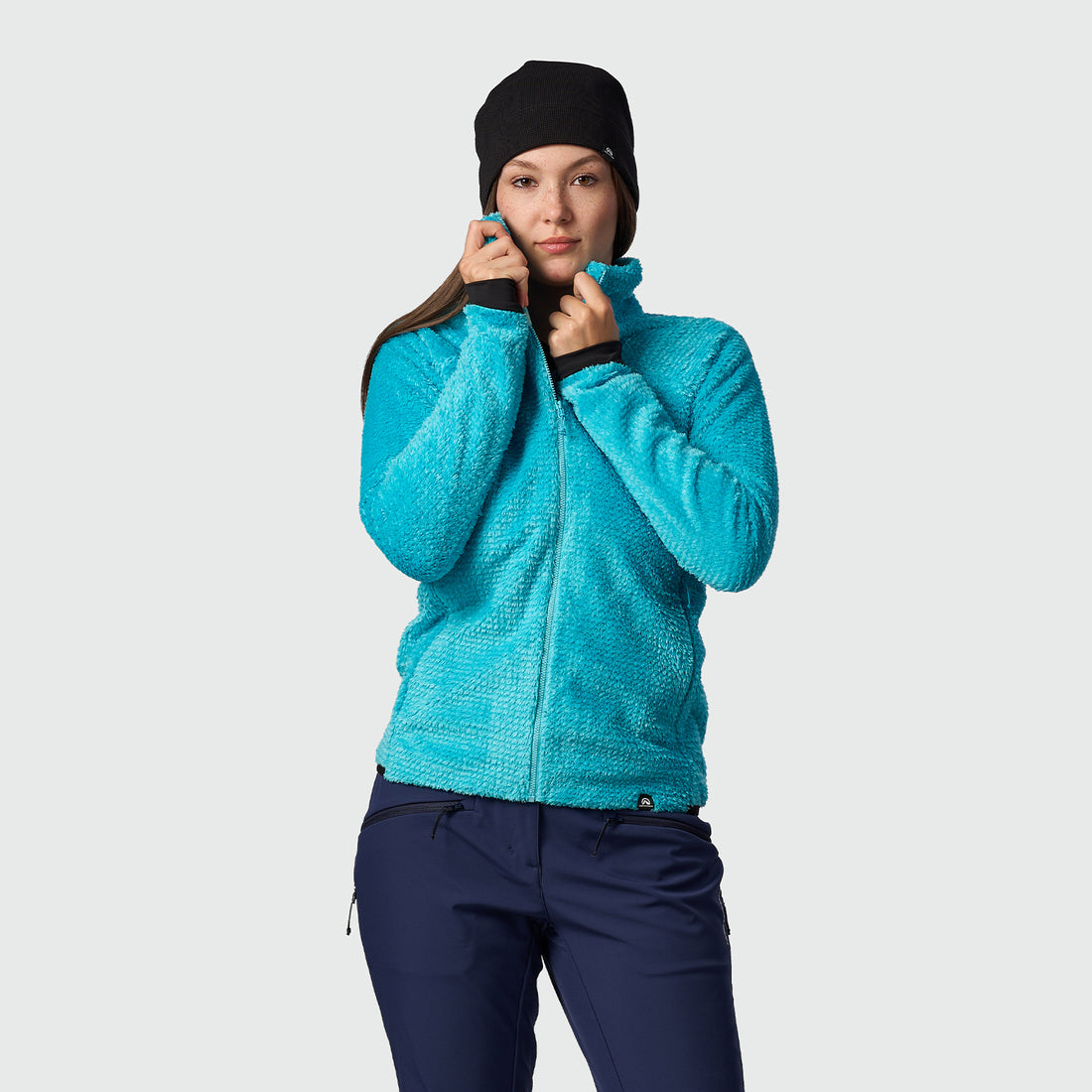 women's fleece active sweater