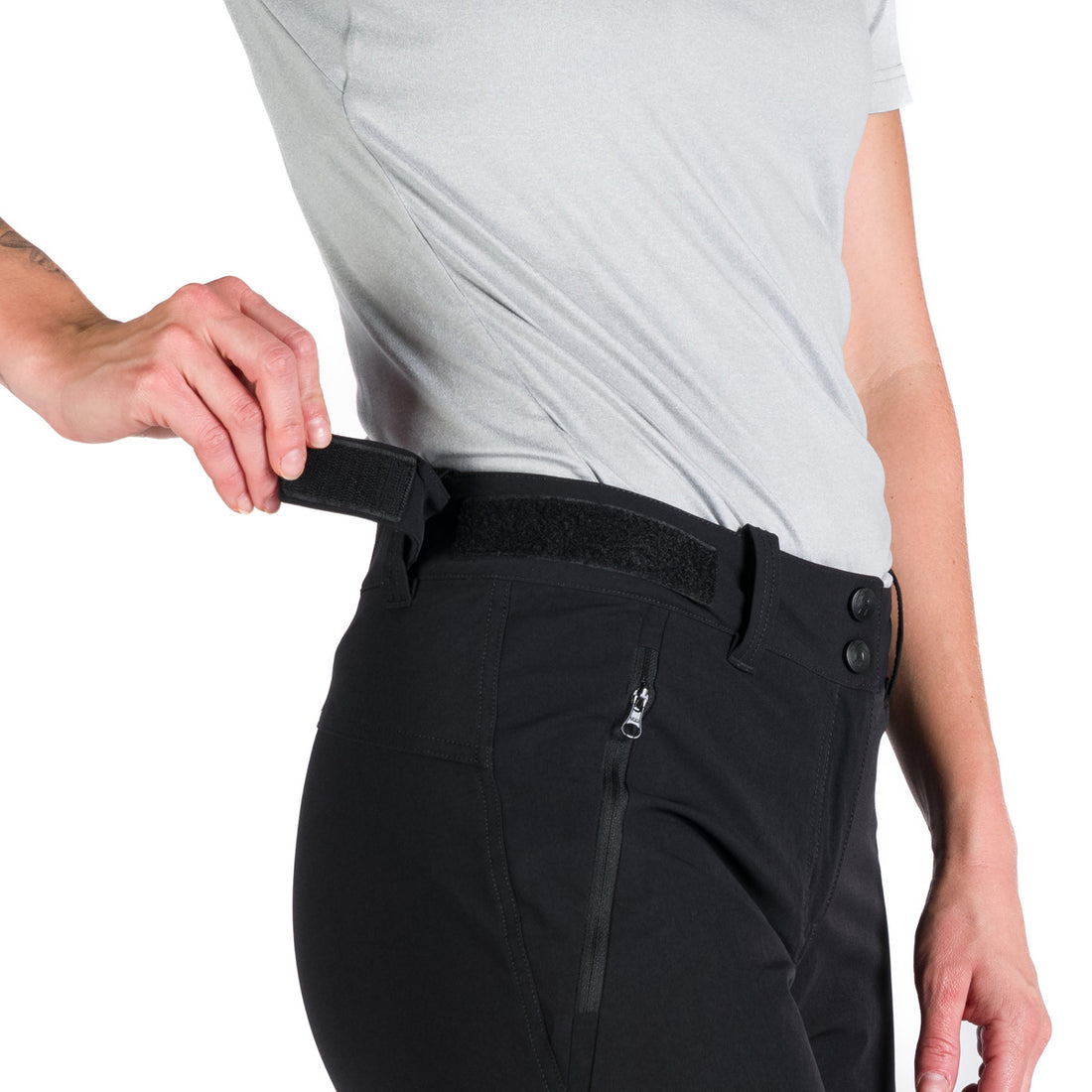 Women's hiking elastic pants 2in1 KAY