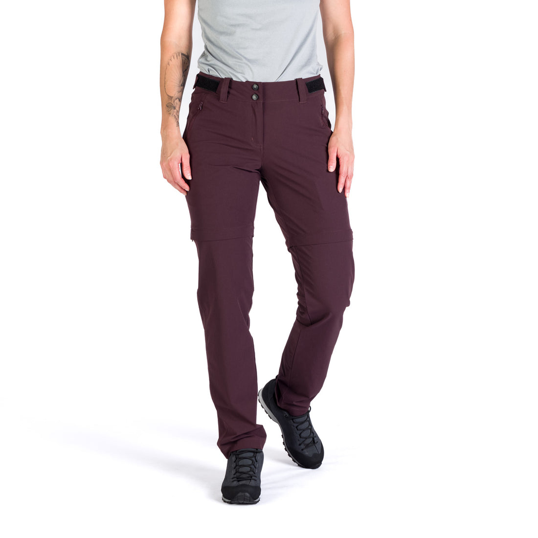 Women's hiking elastic pants 2in1 KAY