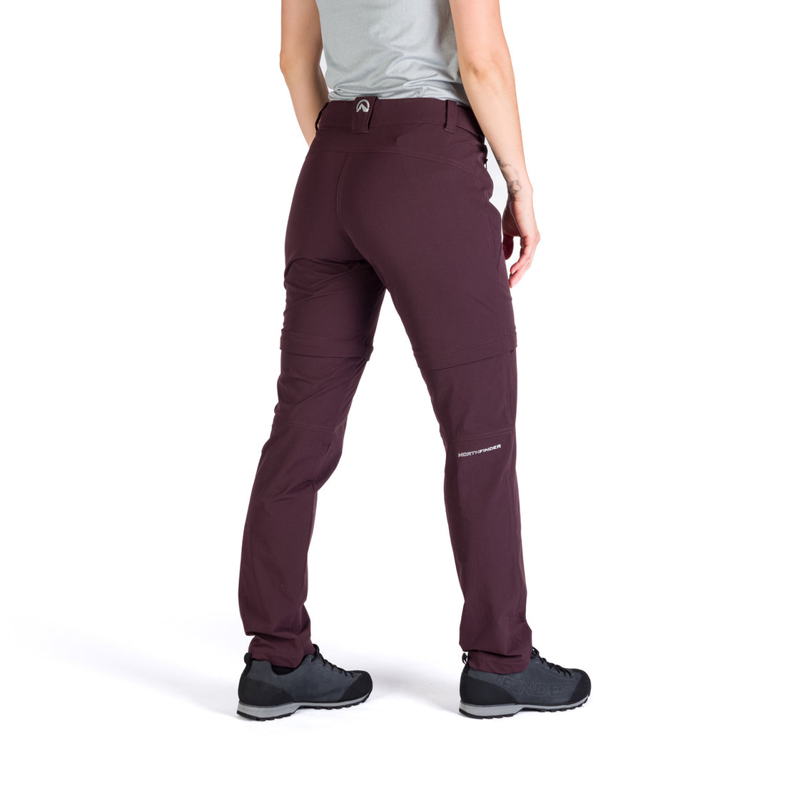 Women's hiking elastic pants 2in1 KAY