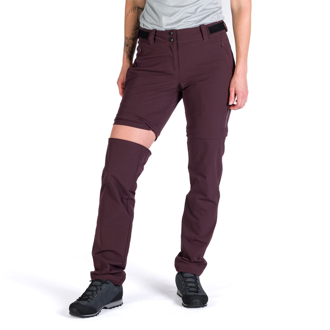 Women's hiking elastic pants 2in1 KAY